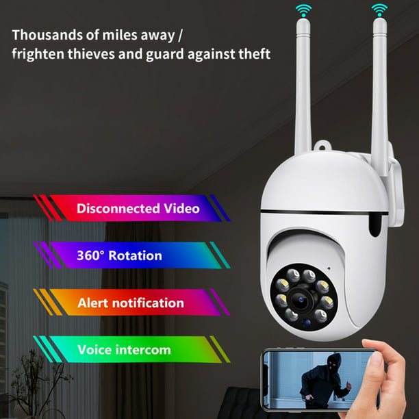 2PK Mini Camara Oculta Espia De Seguridad WiFi 1080P Inalambrica Con Audio  Video