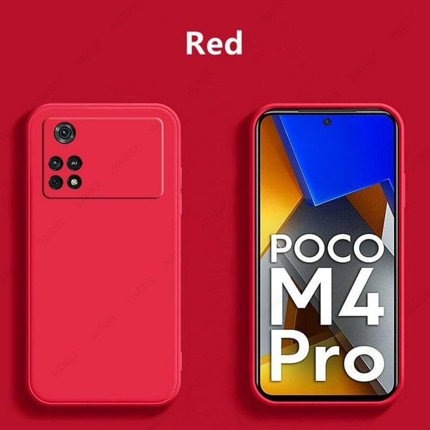 Para Xiaomi Poco M4 Pro Funda para Poco M4 M3 Pro 4G 5G Funda de silicona  líquida para Xiaomi Poco M5 M5s X4 Pro 5G X3 F4 GT NFC F3 Tan Jianjun
