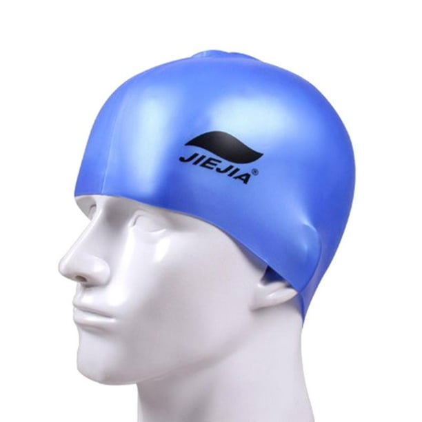  Gorro de natación para hombre, diseño de cabeza : Deportes y  Actividades al Aire Libre