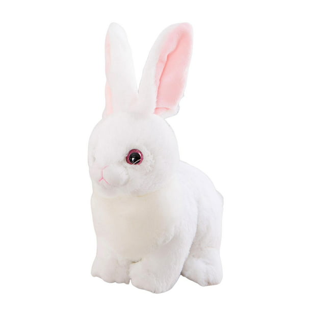 Conejos de Pascua de peluche Encantador animal de peluche Conejo abrazable  Muñeco de peluche para favores de fiesta Decoración Ornamento Regalo de  Blanco 32cm Baoblaze Conejo de peluche