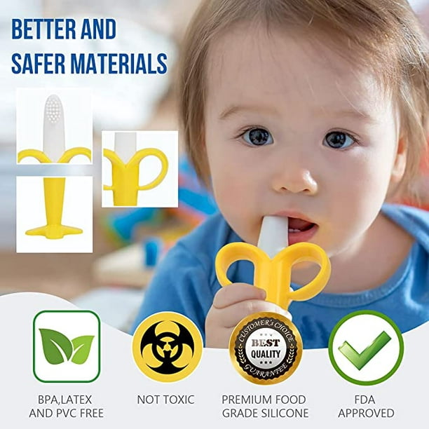 1 mordedor de silicona refrigerante para bebé, juguete mordedor para bebé,  mordedor suave sin BPA para niños y niñas JM