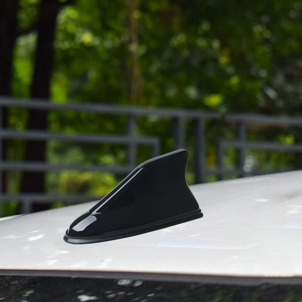 Antena de techo aleta coche radio tiburón FM/AM cubierta de antena  accesorios negro EE. UU.