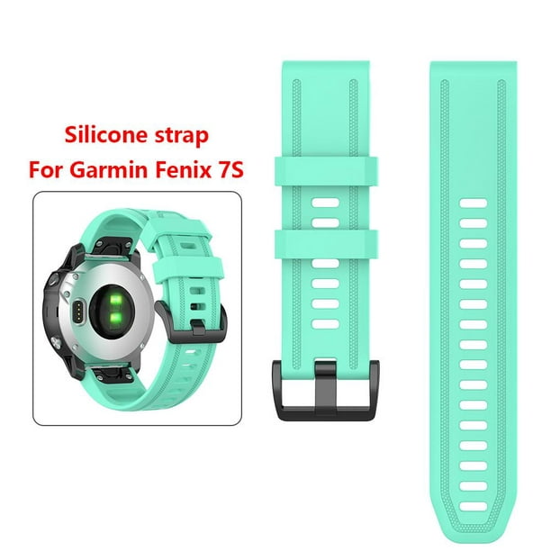 Correa silicona Garmin Fenix 7 (azul claro) 