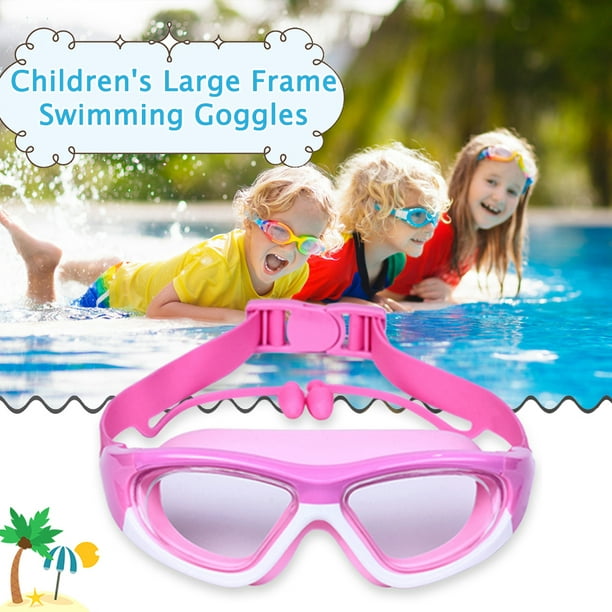 Gafas de natación para niños, gafas de natación profesionales, gafas de  piscina, antivaho, rosa JShteea Para Estrenar