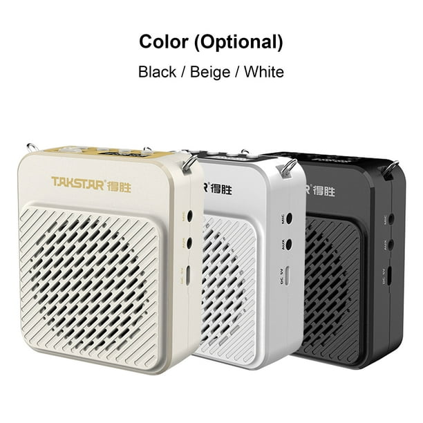 Mini Amplificador De Voz Digital Portátil 8w Takstar Color Negro