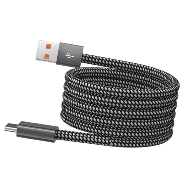 Cable de carga magnético, cable USB magnético de carga rápida y  transferencia de datos, cargador magnético de teléfono compatible con  teléfonos