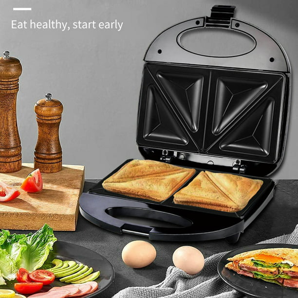Tostadora para hornear pan, máquina de desayuno antiadherente para cocina  doméstica (EE. UU.)