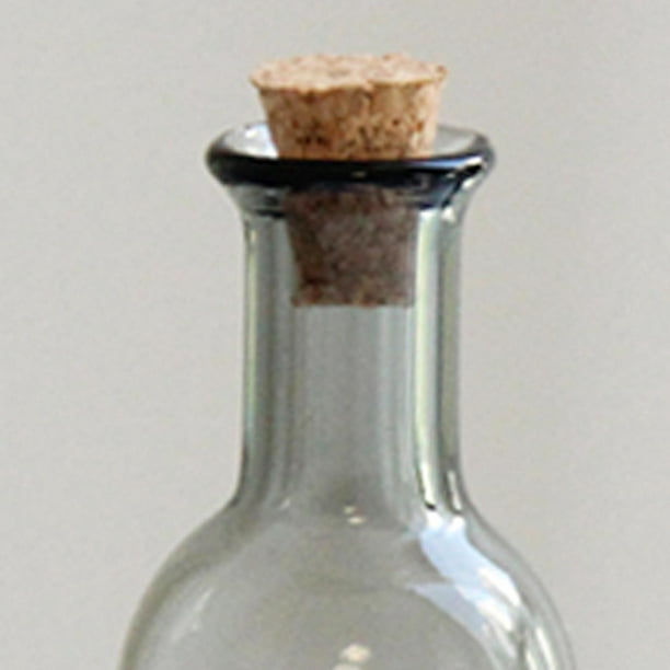Mini botellas de cristal con corcho, frascos pequeños de regalo, 9 colores  para decoración de boda
