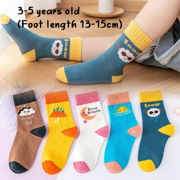 Comprar Calcetines con dedos del pie para niños, calcetín de cinco dedos,  calcetines encantadores para niños, calcetines de algodón con animales para  niños y niñas