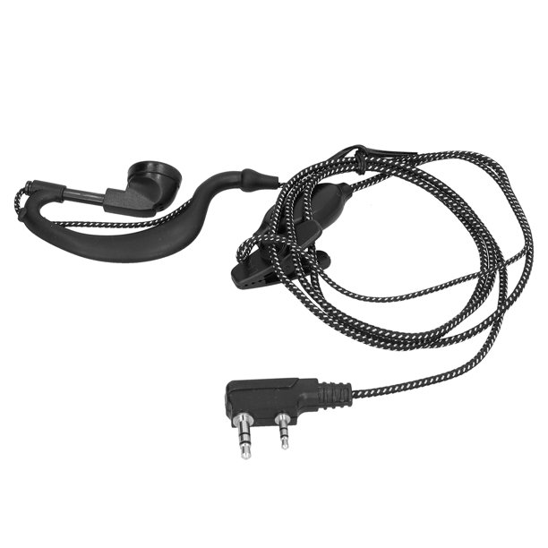 Retevis PTT MIC Police Pinganillo Earpiece Walkie Talkie Headset For  Kenwood BAOFENG UV 5R BF 888s