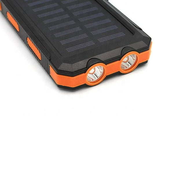 Compre M8-M2 Textura Boscosa 20000mAh Solar Potence Bank Pantalla Digital  Plazo de Baterías Externos Portátiles Cargador Externo en China