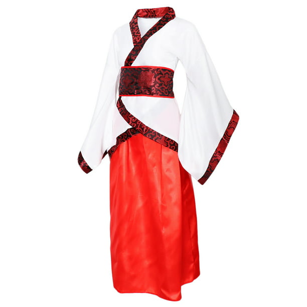 Condición previa Centímetro contrabando Hanfu Chino Mejorado Ropas de Dinastía Han Chino Vestido de Disfraces Juego  de Rol para Mujer - Blan Sunnimix Hanfu chino para mujeres | Bodega Aurrera  en línea