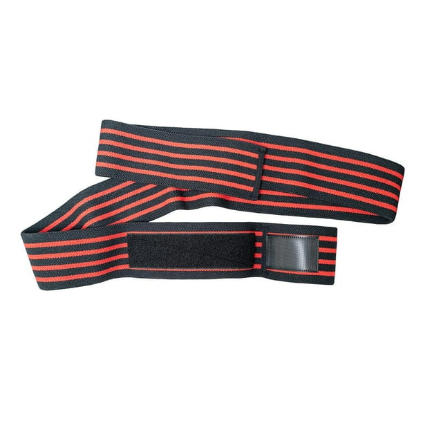 Par de vendas de compresión para rodilla Crossfit Gym negro 2 metros Fuxion  Sports FS-SER-01