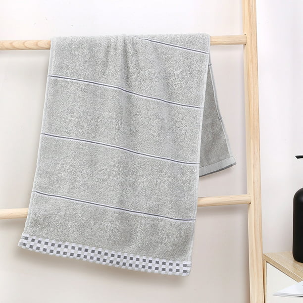  1 toalla de baño para pies, 100% algodón, 27. x 19.5 pies,  estampado extremadamente absorbente y suave, de calidad, adecuada para el  uso diario, toalla de baño de hombres y mujeres (