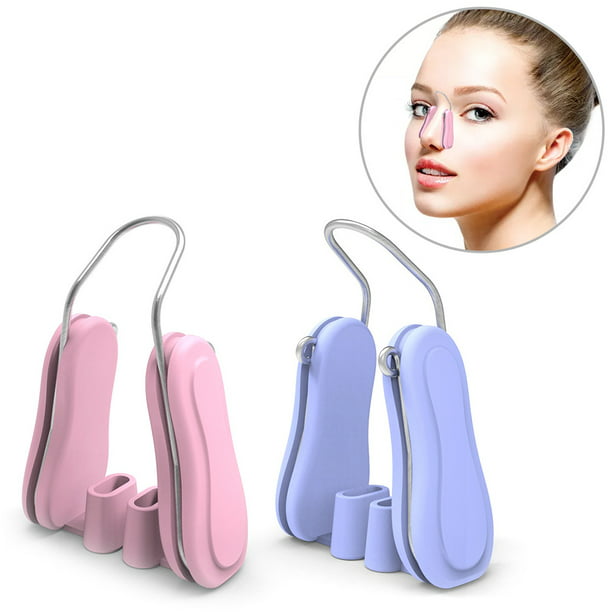 FERNIDA Clip moldeador de nariz, corrector enderezador de puente de nariz  sin dolor, dispositivo de rinoplastia de silicona suave para nariz, clip de
