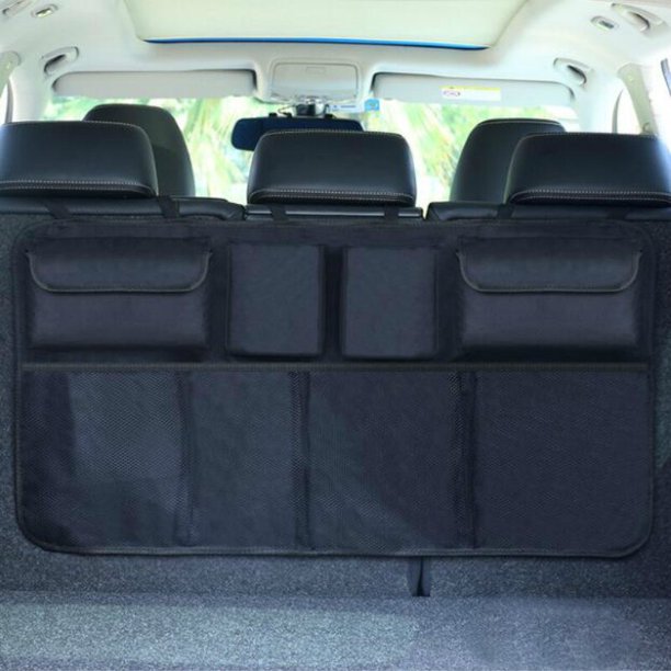 Bolsa almacenamiento para el asiento trasero del organizador del maletero  coche