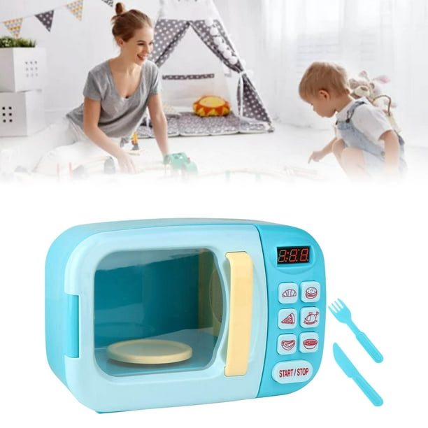 Juego de horno microondas para niños, modelo de horno microondas