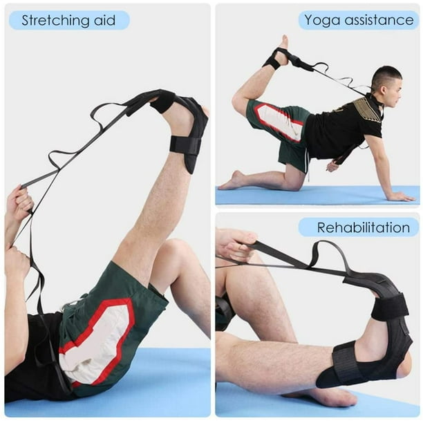 Yoga Ligament Stretching Belt Foot Drop Strap Leg Training Foot Correct  Ankle, Stretching Straps for Legs, Ankle Stretch Band