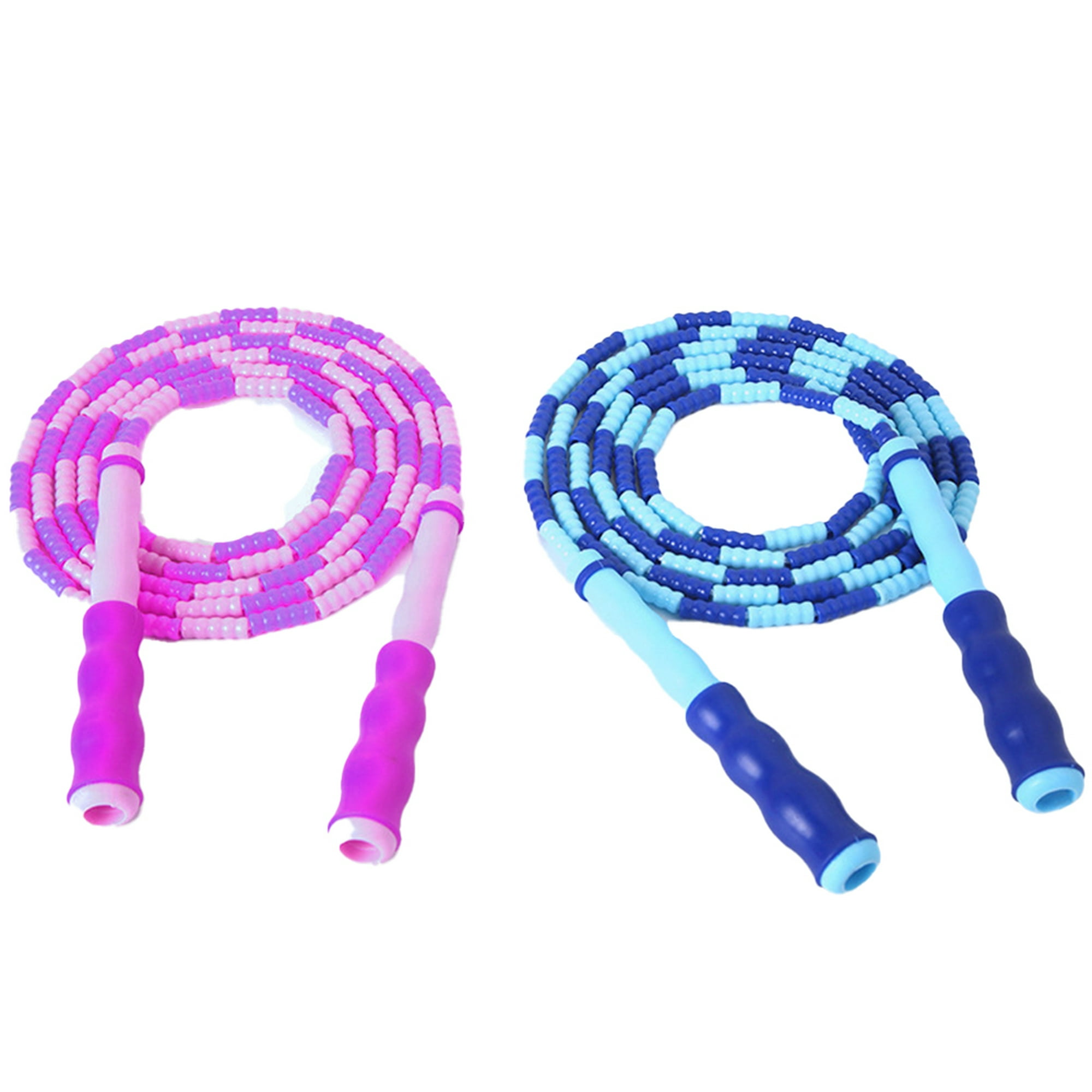 Cuerda de saltar, cuerda de saltar segmentada ajustable sin enredos con  cuentas de plástico PP para niños y estudiantes
