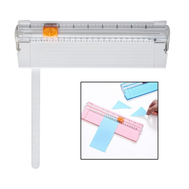 Cortadora de papel, cortadora de papel de guillotina para manualidades con  guillotina fotográfica de resistencia para corte estándar de BLESIY  cortadora de papel