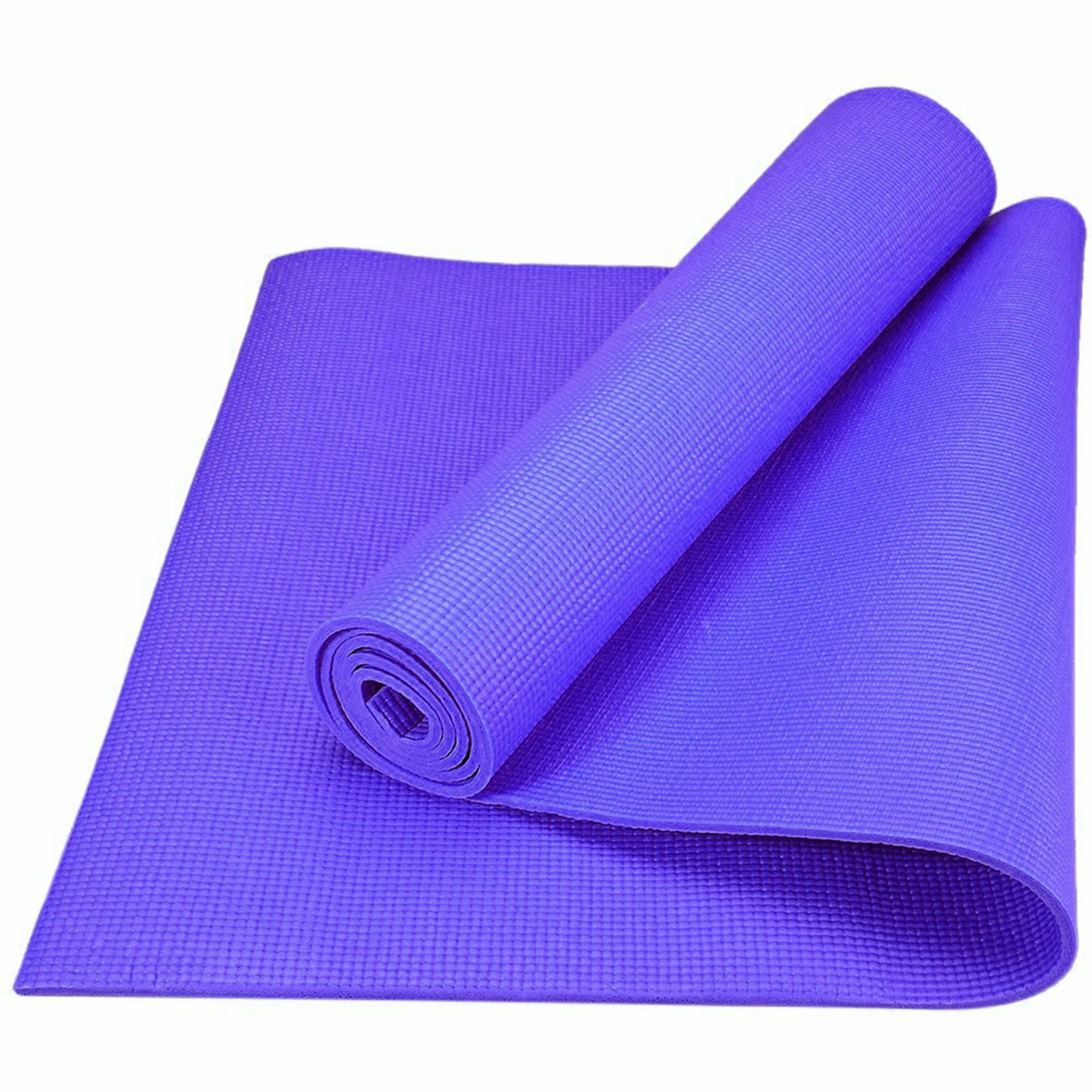 Alfombra Yoga Antideslizante Surtido 3 Colores Vivos Morado
