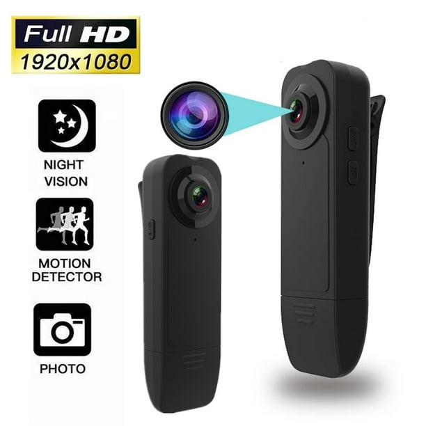 Mini cámara portátil HD, grabadora de vídeo de bolsillo, detección