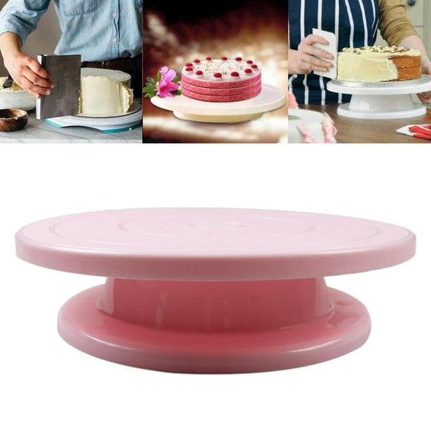  Plato giratorio para tartas para decorar – Soporte
