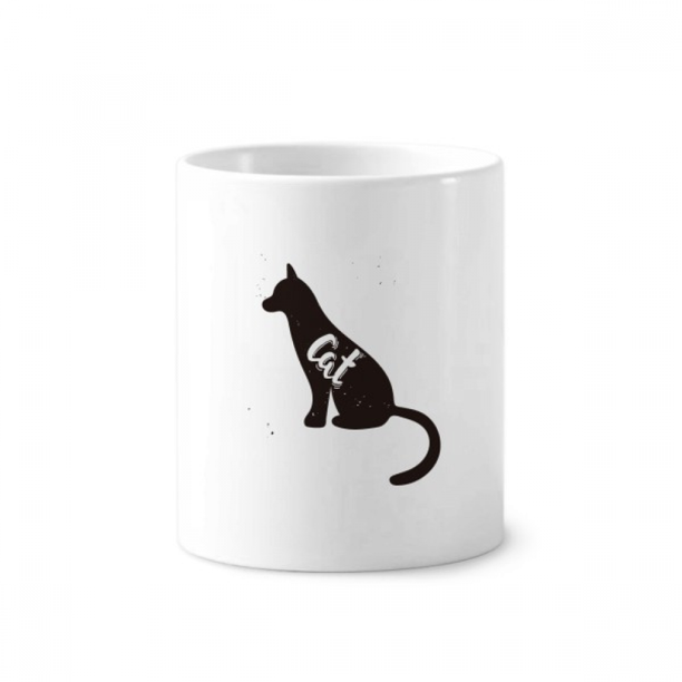 Taza gato blanco y negro