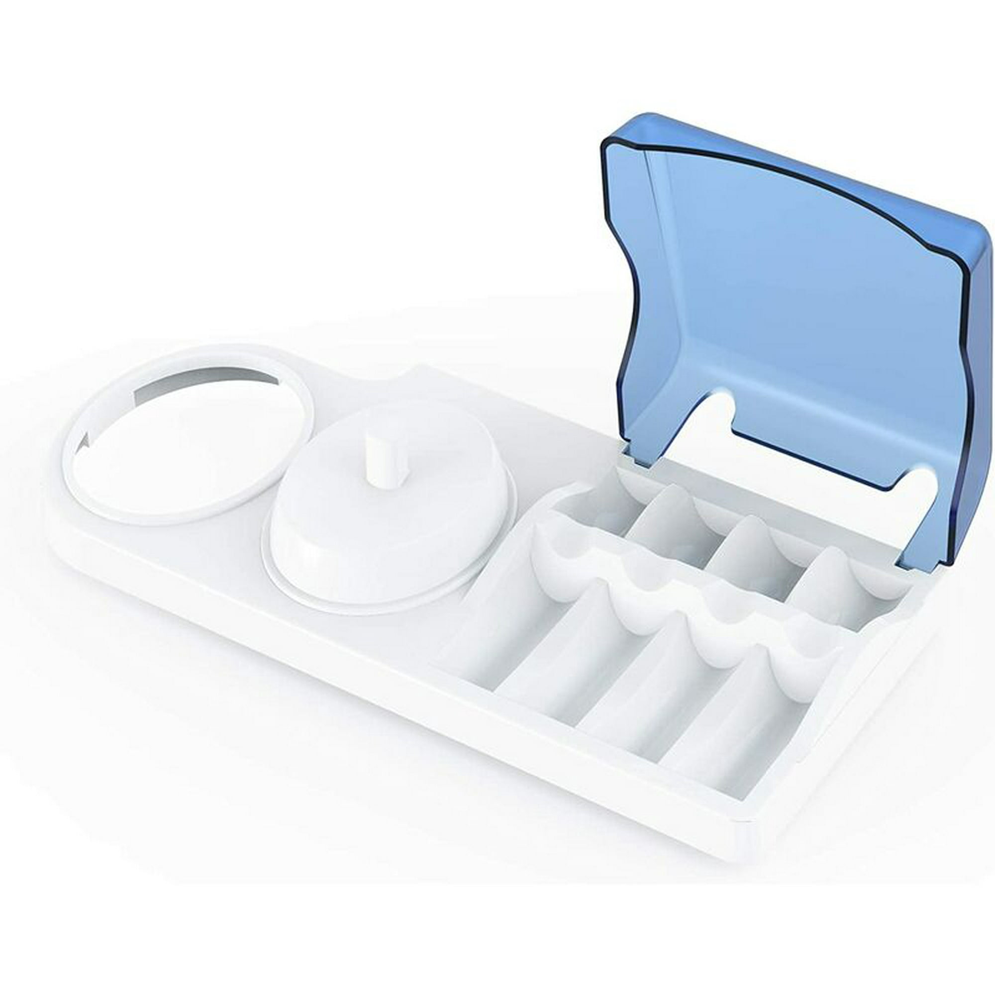 Soporte eléctrico para cepillos de dientes con 1 ranura de soporte de  carga, 1 soporte para cepillos de dientes y 4 soportes para cabezal de  cepillo