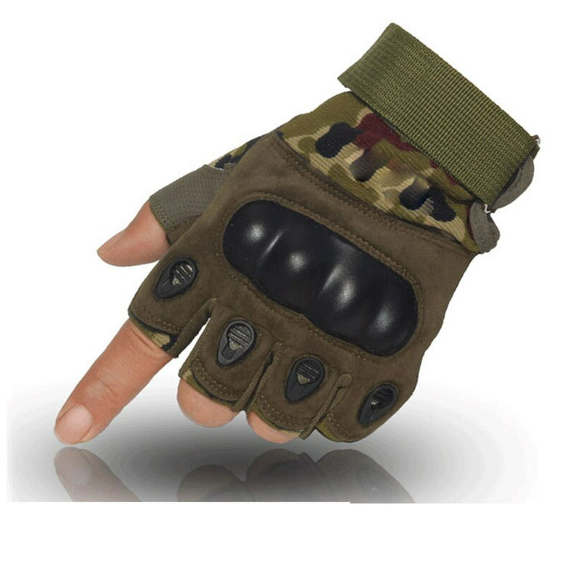 wtactful Guantes tácticos para hombre, protección completa de dedos,  Airsoft Paintball, guantes de caza para trabajo