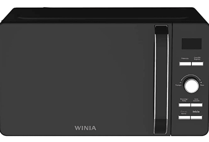 HORNO DE MICROONDAS 0.7 PIES NEGRO MARCA WINIA KOS-61H Winia KOS-61HB ...