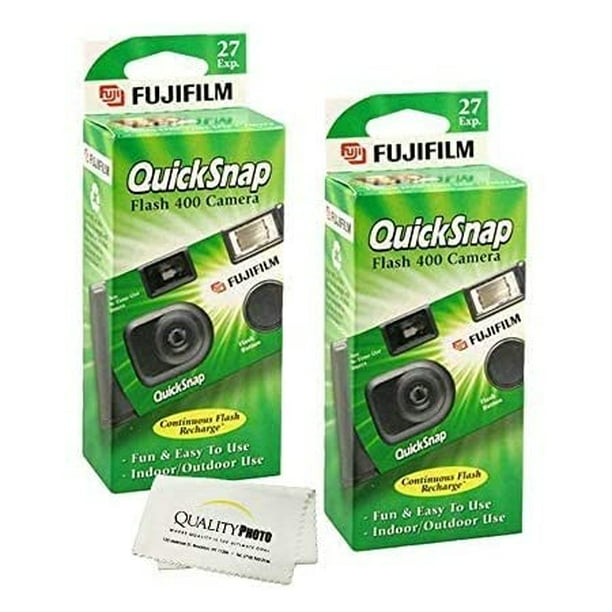Fujifilm QuickSnap Flash 400 Camara desechable de 35 mm (Pac FUJIFILM  Fujifilm