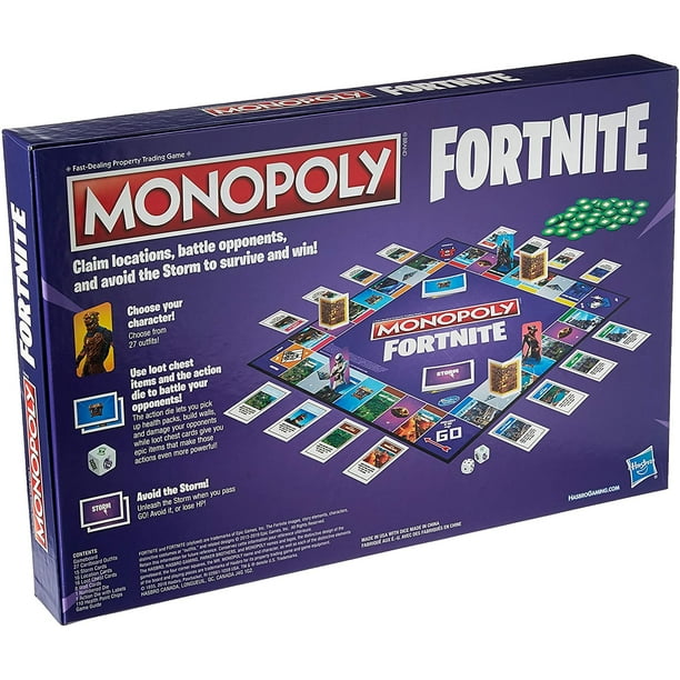 Monopoly fortnite.