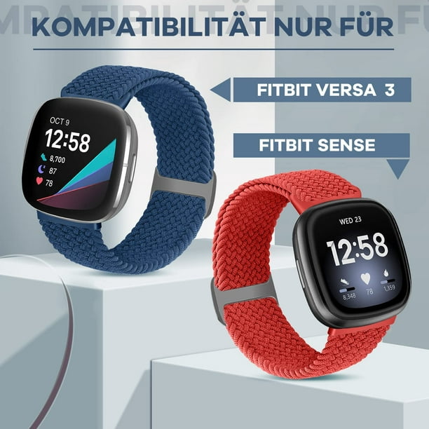  Compatible con Fitbit Sense / Versa 3 Correa de