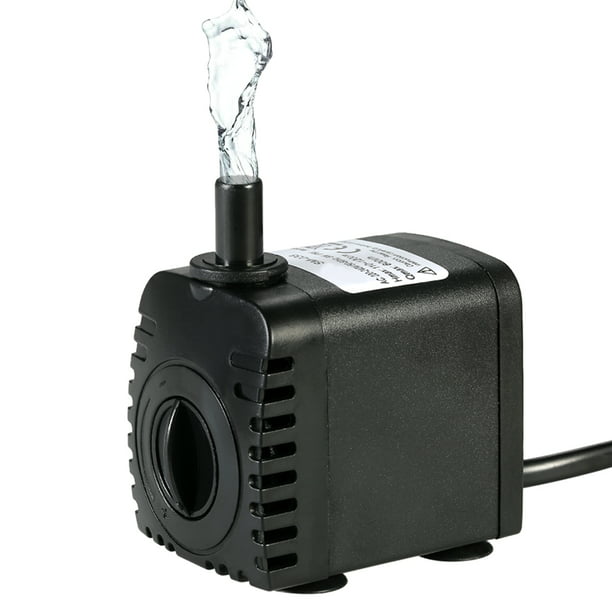 Bomba de agua en miniatura 8W, bomba de agua para pecera / fuente de jardín  / con conector Water Strider 600L / H 8W