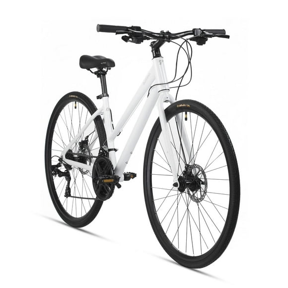 bicicleta para mujer r700 21 velocidades aluminio blanco turbo quotidien