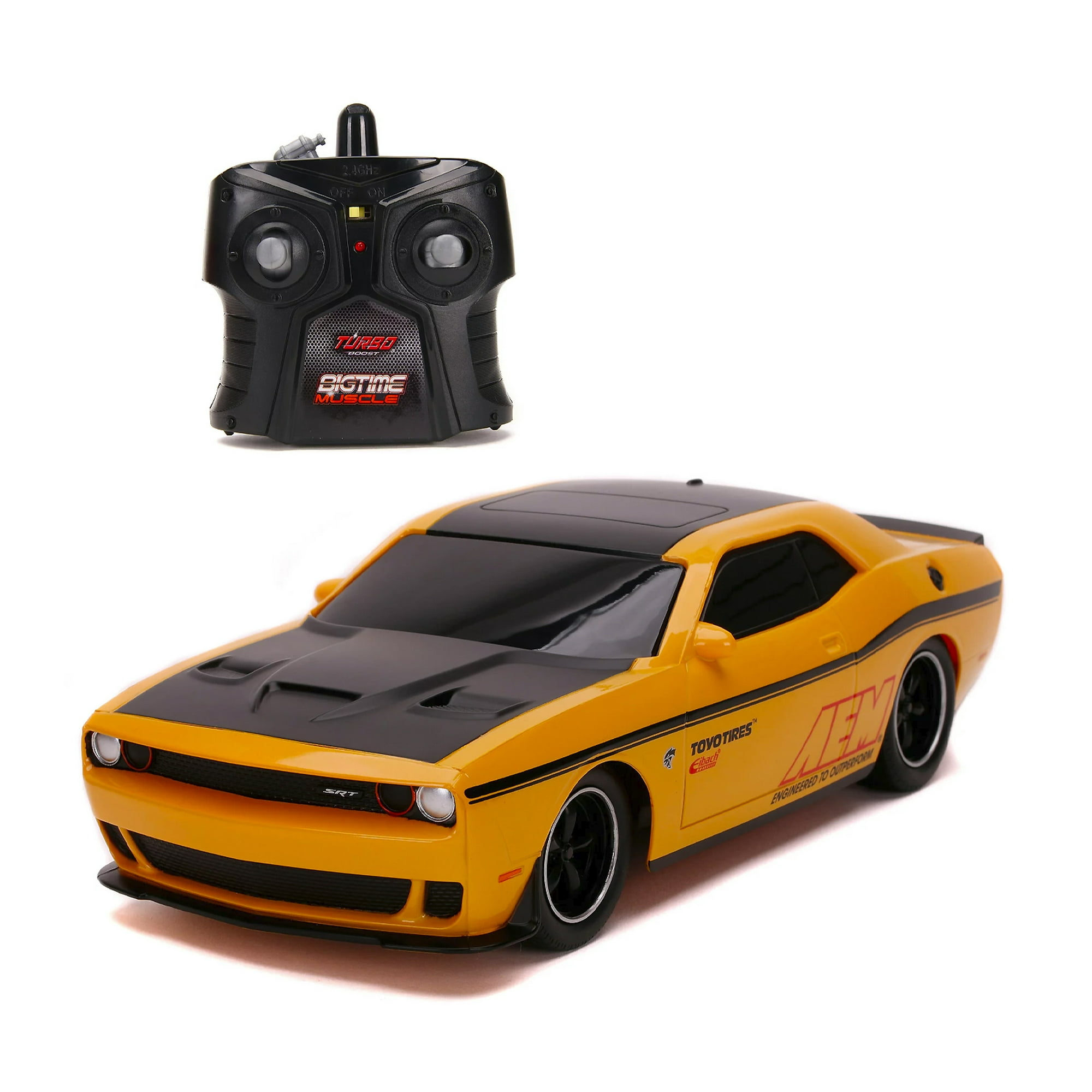 Remoto 1:16 Dodge Challenger 2015 Jada Toys Hellcat | Walmart en línea