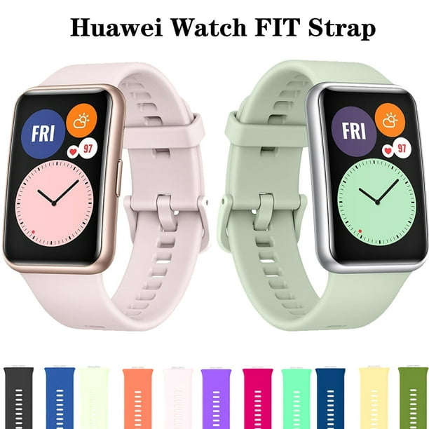 Correa silicona Huawei Watch Fit 2 (blanca) 