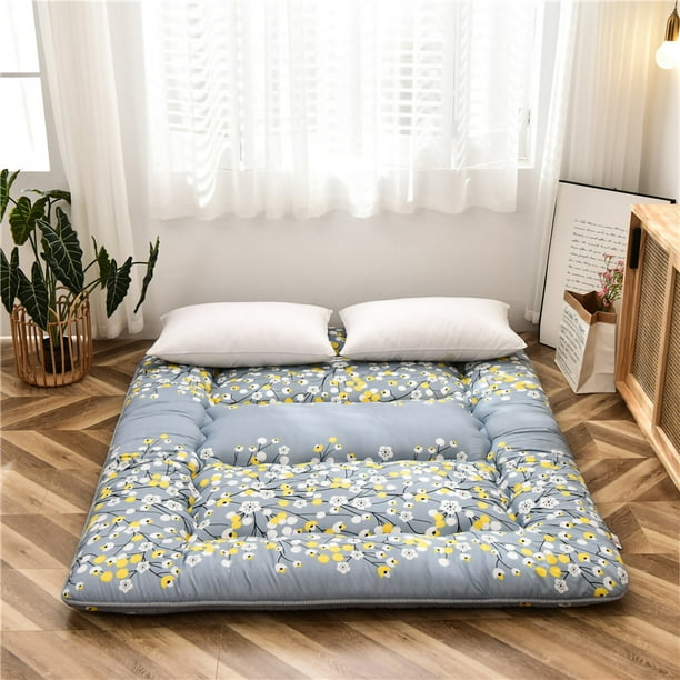 Colchón de suelo japonés de 0,9x2m, Tatami plegable, estera para dormir de  10cm de grosor para cama, viaje, Camping, Yoga, tipo 4