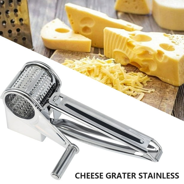  Rallador de queso eléctrico Queso Grinder Slicer 88LB/hora  Aleación de aluminio 110V para queso, mantequilla, queso, salvado de pan :  Hogar y Cocina