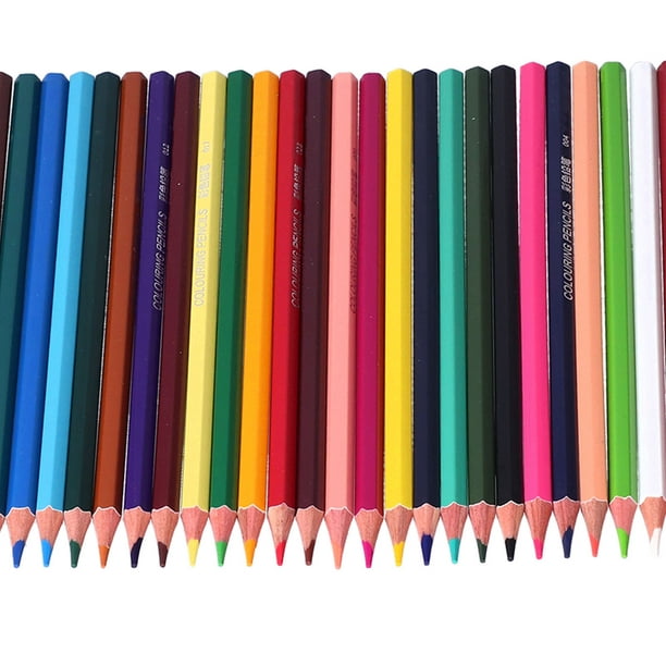 Lápices de acuarela de 36 colores, juego de lápices de acuarela, lápices de  dibujo para artistas, lápices de colores para colorear para adultos