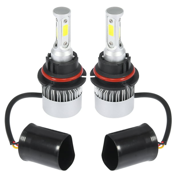 2 uds H1 bombillas LED para faros 360 grados de brillo 6500K bombilla LED  blanca fría CSP1904 Chip l Unique Bargains bombillas de faros automotrices
