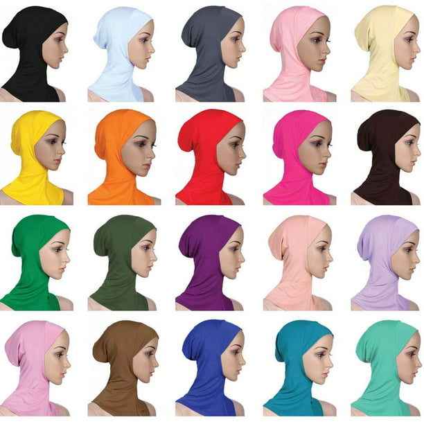 Musulmán De s Mujeres Musulmanes Debajo De Del Sombrero De Tapa Del  Casquillo Hijab Del Casquillo Soledad Gorra musulmana hijab
