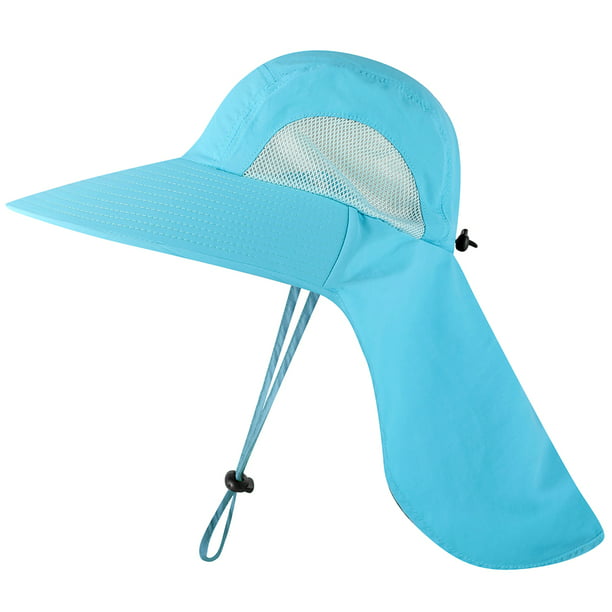 Gorra de pescado para mujer, visera de sol para mujer, gorra ancha,  absorbente, transpirable, para golf, sudor, de béisbol elástico (azul  marino