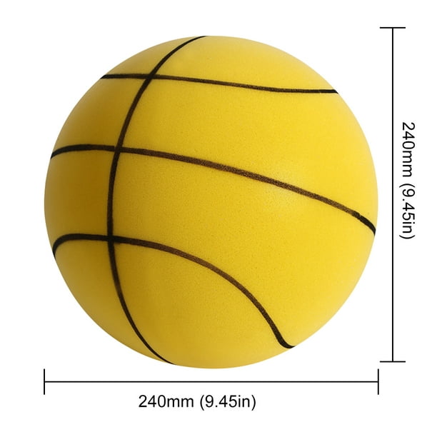 Baloncesto silencioso para interiores para niños, pelota