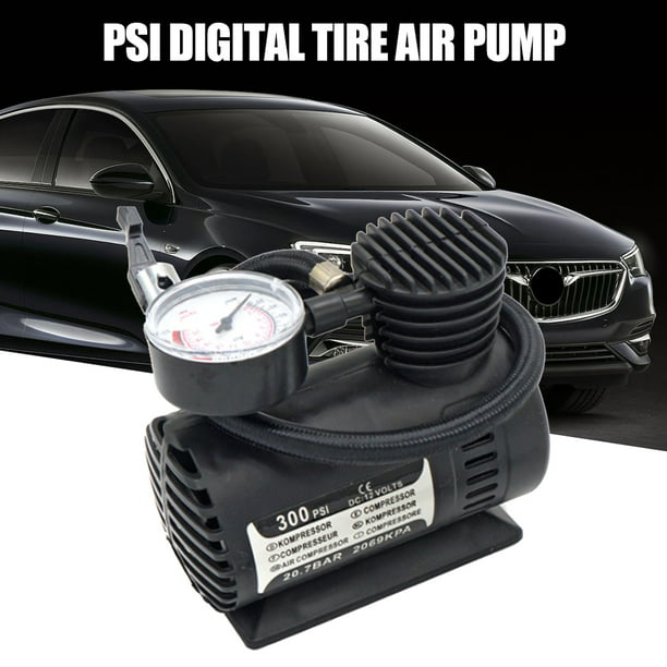 Mini compresor de aire para vehículo automotriz, accesorios para coche de  12V, bomba infladora de neumáticos de 300 PSI – Los mejores productos en la  tienda online Joom Geek