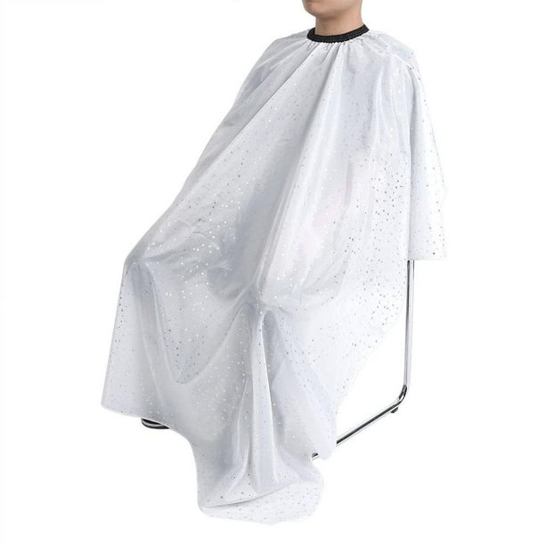 Capa de peluquería impermeable, Bata para Barberías Capa peluquerías tela  de corte de pelo capa de peluquería para hombres y mujeres corte de pelo