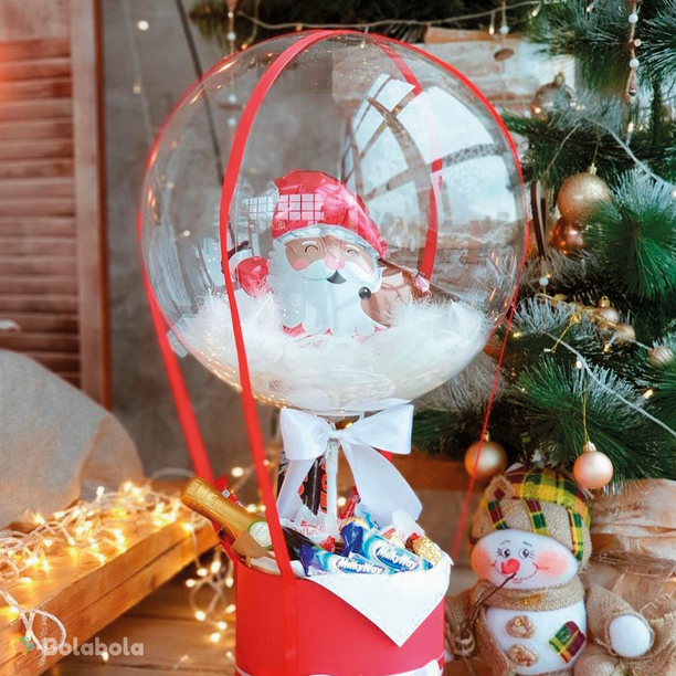  Globos de burbujas transparentes de 24 pulgadas, 10 globos  transparentes grandes para rellenar bodas, fiestas de cumpleaños, Navidad,  decoraciones de San Valentín : Juguetes y Juegos