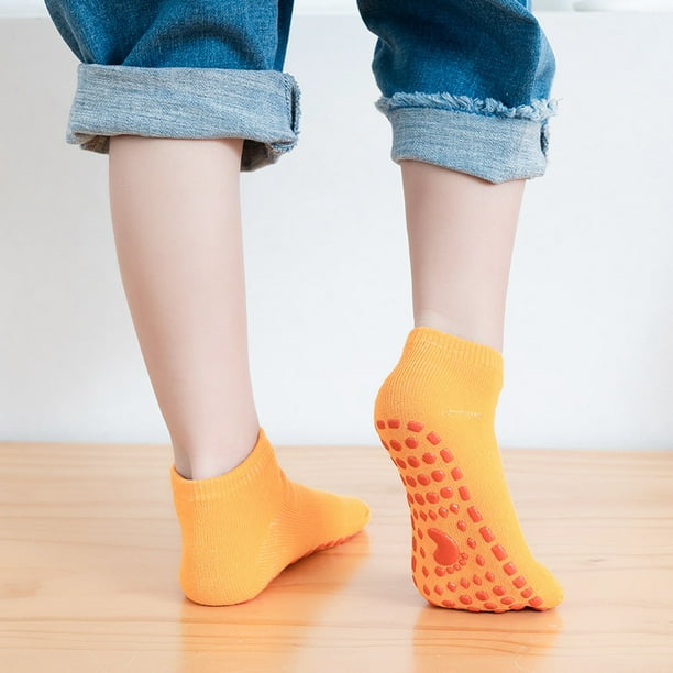 Kisgyst 6 pares de calcetines de algodón antideslizantes para bebé, con  suela antideslizante para recién nacido, niño y niña