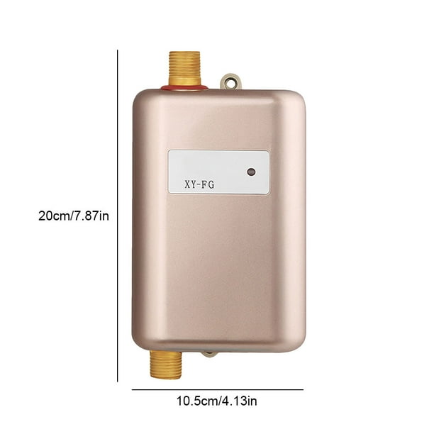 Calentador de agua caliente instantáneo eléctrico 110V/220V IPX4 instantáneo  a prueba de agua 0.04Pa DQrwqpou